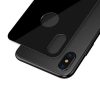Baseus iPhone Xs 0,3mm teljes lefedettségű ívelt edzett üveg hátlapvédő (Fekete)