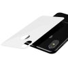 Baseus iPhone Xs 0,3mm teljes lefedettségű ívelt edzett üveg hátlapvédő (Fehér)