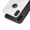 Baseus iPhone Xs 0,3mm teljes lefedettségű ívelt edzett üveg hátlapvédő (Fehér)