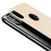 Baseus iPhone Xs 0,3mm teljes lefedettségű ívelt edzett üveg hátlapvédő (Arany)