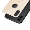 Baseus iPhone Xs 0,3mm teljes lefedettségű ívelt edzett üveg hátlapvédő (Arany)
