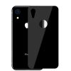 Baseus iPhone Xr T-Glass hátlapvédő fólia, 0,3mm, ívelt (fekete)
