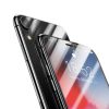 Baseus kijelző- és hátlapvédő üvegfólia szett iPhone Xr-hez- 0,3mm (Fekete)