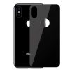Baseus iPhone Xs Max 0,3mm teljes fedésű, ívelt T-Glass hátlapvédő (Fekete)