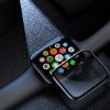 Baseus iWatch 42mm 0,23mm-es ívelt T-Glass kijelzővédő (Fekete)