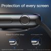 Baseus iWatch 42mm 0,23mm-es ívelt T-Glass kijelzővédő (Fekete)