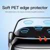 Baseus iWatch 42mm 0,23mm-es ívelt T-Glass kijelzővédő (Fekete)