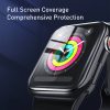 Baseus 42mm Apple Watch teljes képernyős kijelzővédő üveg (Fekete)