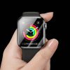 Baseus iWatch 0,2mm Full-screen ívelt T-Glass lágy kijelzővédő fólia 40mm (Fekete)