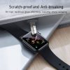 Baseus iWatch 0,2mm Full-screen ívelt T-Glass lágy kijelzővédő fólia 40mm (Fekete)