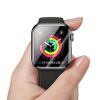 Baseus iWatch 0,2mm Full-screen ívelt T-Glass lágy kijelzővédő fólia 40mm (Fekete)