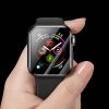 Baseus 44mm Apple Watch teljes képernyős kijelzővédő üveg (Fekete)