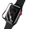 Baseus 44mm Apple Watch teljes képernyős kijelzővédő üveg (Fekete)