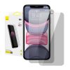 Baseus edzett üvegfólia 0,3mm iPhone X/XS/11 Pro készülékhez (2 db)