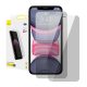 Baseus edzett üvegfólia 0,3mm iPhone X/XS/11 Pro készülékhez (2 db)