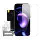 Baseus Crystal iPhone 14 Pro Max Porálló üvegfólia, 0,3 mm (1 db)