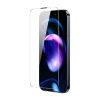 Baseus Crystal iPhone 14 Pro Max Porálló üvegfólia, 0,3 mm (1 db)