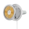 Baseus MagSafe mágneses autós telefontartó szellőzőrácsra, töltővel, USB-C, 15W + 25W (fehér)