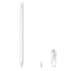 Baseus Tablet Tool Pen Smooth Writing aktív stylus toll LED kijelzővel + Type-C 3A 0,3m Kábel + Cserélhető aktív heggyel (Fehér)