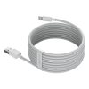 Baseus Simple Wisdom USB-Lightning kábel, 2.4A, 1,5m, 2db (fehér)