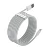 Baseus Simple Wisdom USB-Lightning kábel, 2.4A, 1,5m, 2db (fehér)