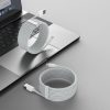 Baseus Simple Wisdom USB-Lightning kábel, 2.4A, 1,5m, 2db (fehér)