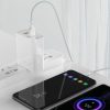 Baseus Simple Wisdom USB-C adat/töltőkábel PD 40W 5A 1,5m, 2db (Fehér)