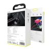 Baseus 2USB 4,8A 24W autós töltő LCD kijelzővel + 3in1 töltő kábellel