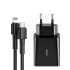 Baseus 18W USB-C PD TöltőkÉszlet /Lightning Kábel(TZCCFS-F01)