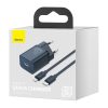 Baseus Super Si gyorstöltő 1C 20W, 1 m-es USB-C-Lightning kábellel (kék)