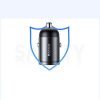 Baseus Tiny Star Mini autós gyorstöltő, U+Um 12/24V, 30W (szürke)