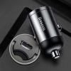 Baseus Tiny Star Mini autós töltő PPS Type-C port 30W (szürke)