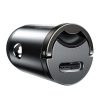 Baseus Tiny Star Mini autós töltő PPS Type-C port 30W (szürke)