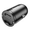 Baseus Tiny Star Mini autós töltő PPS Type-C port 30W (szürke)