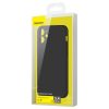 Baseus Liquid szilikon tok iPhone 12mini-hez (fekete)