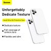 Baseus Liquid szilikon tok iPhone 12mini-hez (fekete)