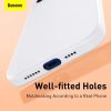 Baseus Liquid szilikon tok iPhone 12mini-hez (fekete)