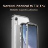 Baseus Magnetite iPhone Xr tok (Ezüst)