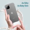 Baseus Jelly Liquid szilikon védőtok iPhone 11 Pro Max készülékhez (átlátszó fekete)