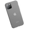 Baseus Jelly Liquid szilikon védőtok iPhone 11 Pro Max készülékhez (átlátszó fekete)