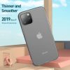 Baseus Jelly Liquid szilikon védőtok iPhone 11 Pro Max készülékhez (átlátszó fekete)