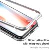 Baseus iPhone X Magnetite tok (Ezüst)