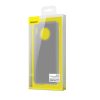 Baseus Jelly Liquid szilikon tok Huawei Mate 30 készülékhez (áttetsző fekete)