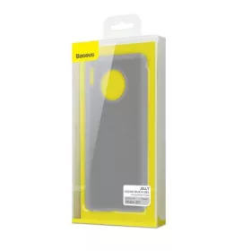   Baseus Jelly Liquid szilikon tok Huawei Mate 30 készülékhez (áttetsző fekete)