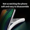 Baseus Jelly Liquid szilikon tok Huawei Mate 30 készülékhez (áttetsző fekete)