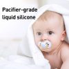 Baseus Jelly Liquid szilikon tok Huawei Mate 30 készülékhez (áttetsző fekete)