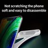 Baseus Jelly Liquid szilikon tok Huawei Mate 30 Pro készülékhez (áttetsző fekete)
