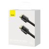 Baseus High Definition Series HDMI 2.1 kábel, 8K 60Hz, 3D, HDR, 48Gbps, 2m (Fekete)