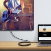 Baseus High Definition HDMI videókábel, 2.0, 4K 60Hz, 1m (Fekete)