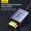 Baseus High Definition HDMI videókábel, 2.0, 4K 60Hz, 1m (Fekete)